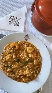 Arroz de garoupa com gambas